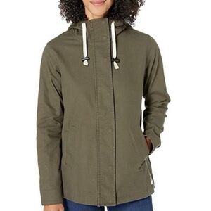 The North Face Shipler Green Full Zip Hooded Jacket Large